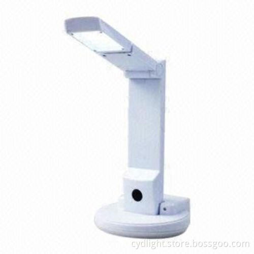 Motion Sensor LED Desk Lamp/Table Light, White, 5V Home Adapter, 3-in-1 Portable
